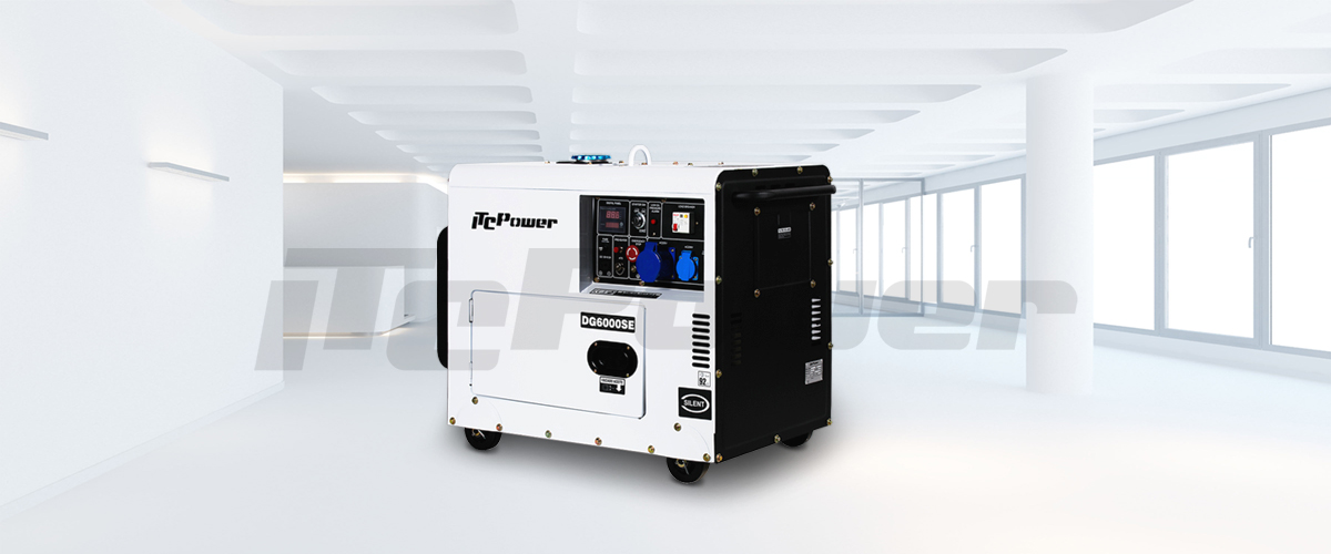 What is the basic structure of a diesel generator?