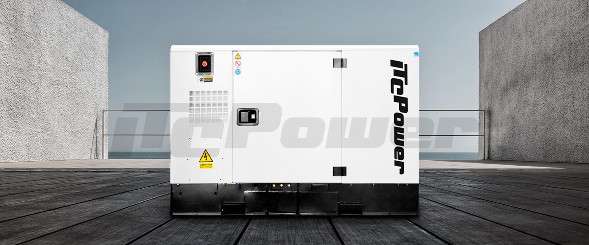 Overview of diesel generator set.