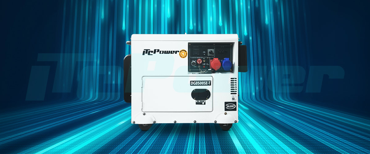 What are the components of a diesel generator?