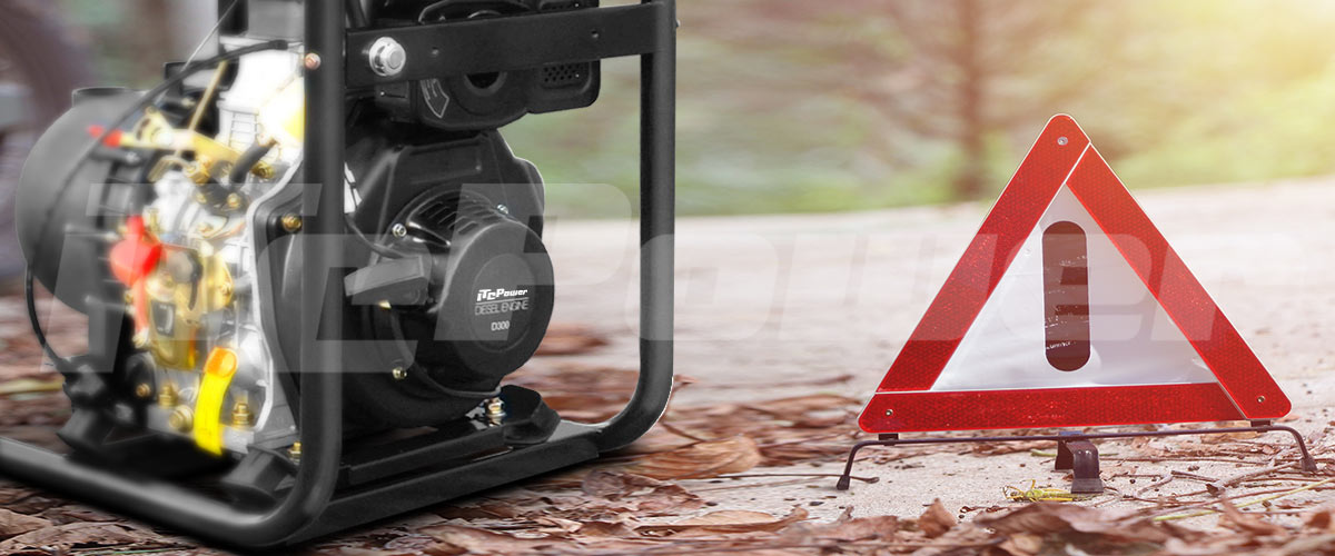 What are the common faults and solutions for diesel water pumps?