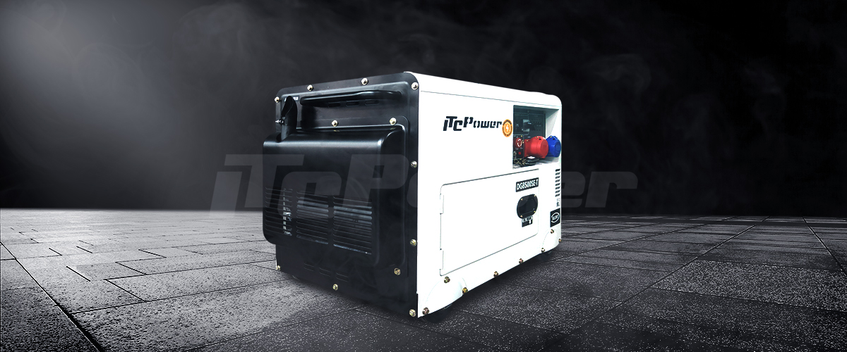 What should I check before using the diesel generator?