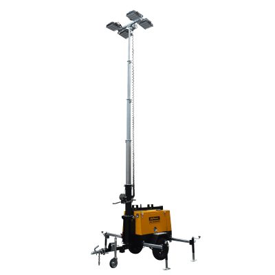 c) Trailer Light Tower