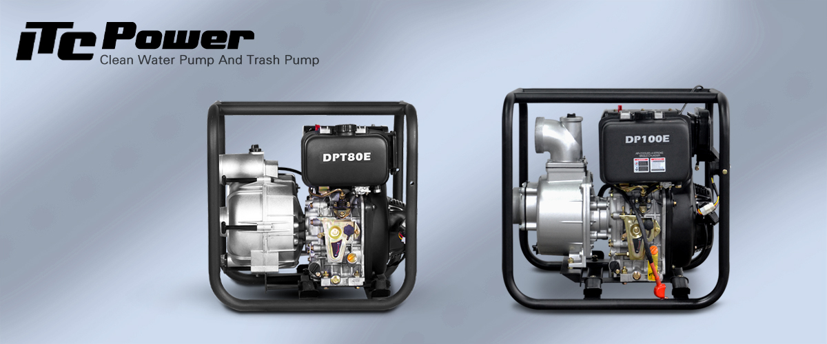 The difference between clean water pump and trash pump